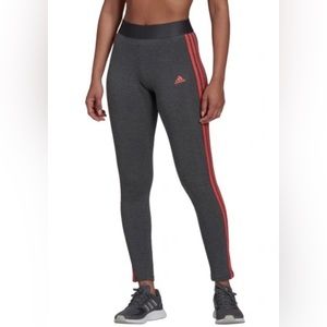 NWT Adidas Women’s Essential 3 Stripes Leggings